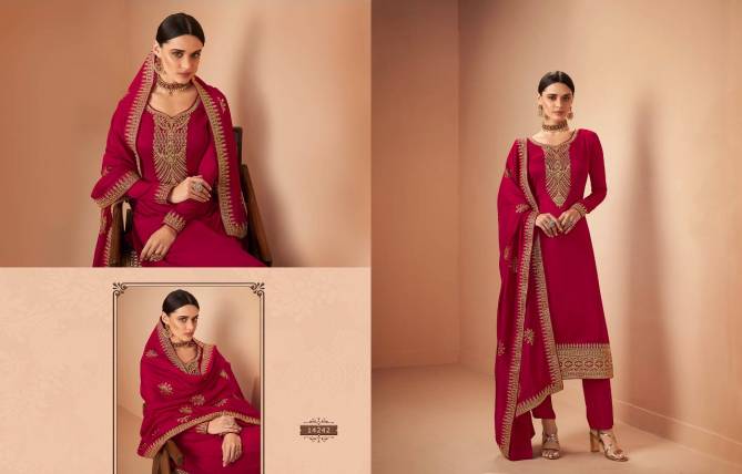 Firdosh By Zisha 12241-12246 Wedding Salwar Suits Catalog